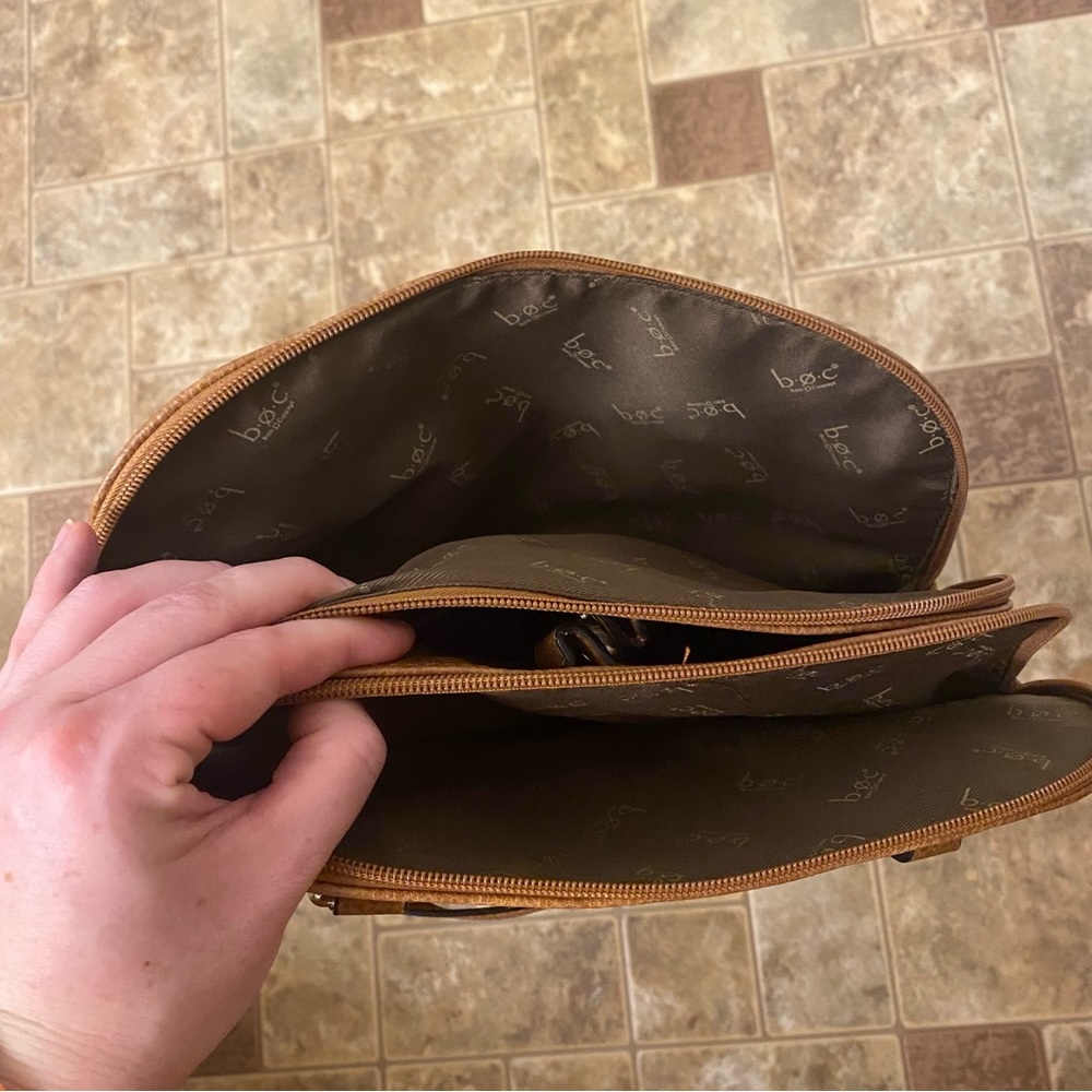 Large multi pocket brown BOC purse - Picture 6 of 6